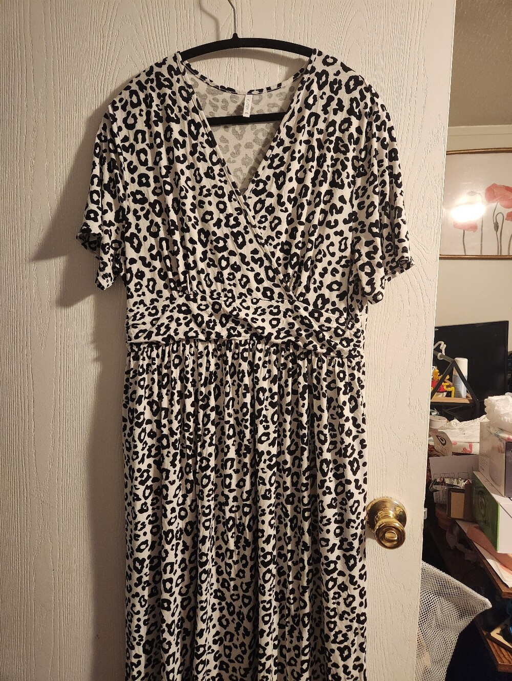 Animal Print Maxi Dress